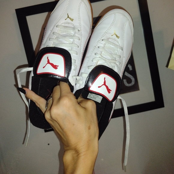 Puma "Esito" White & Black Shoes - Picture 1 of 10